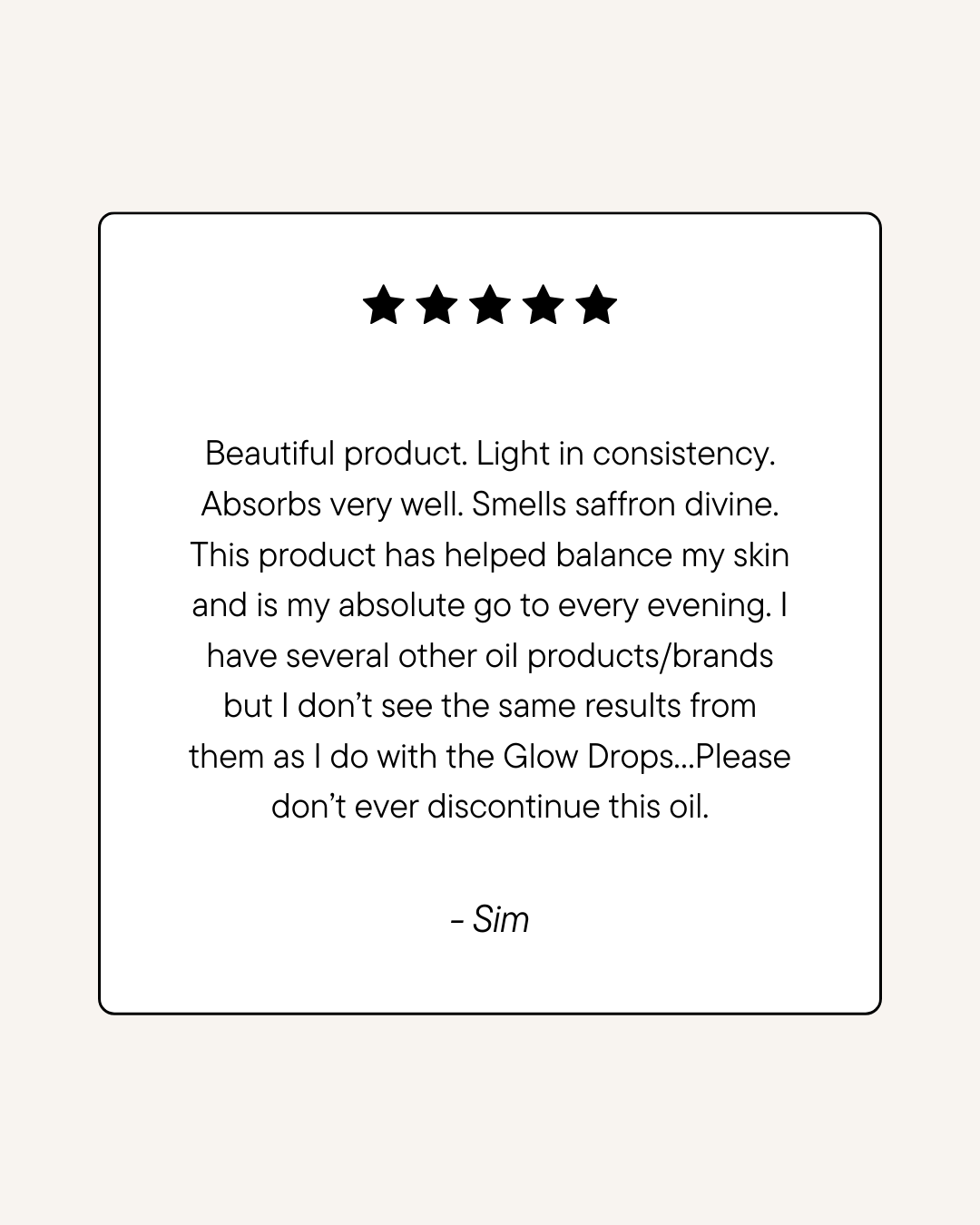 Sundari Glow drops