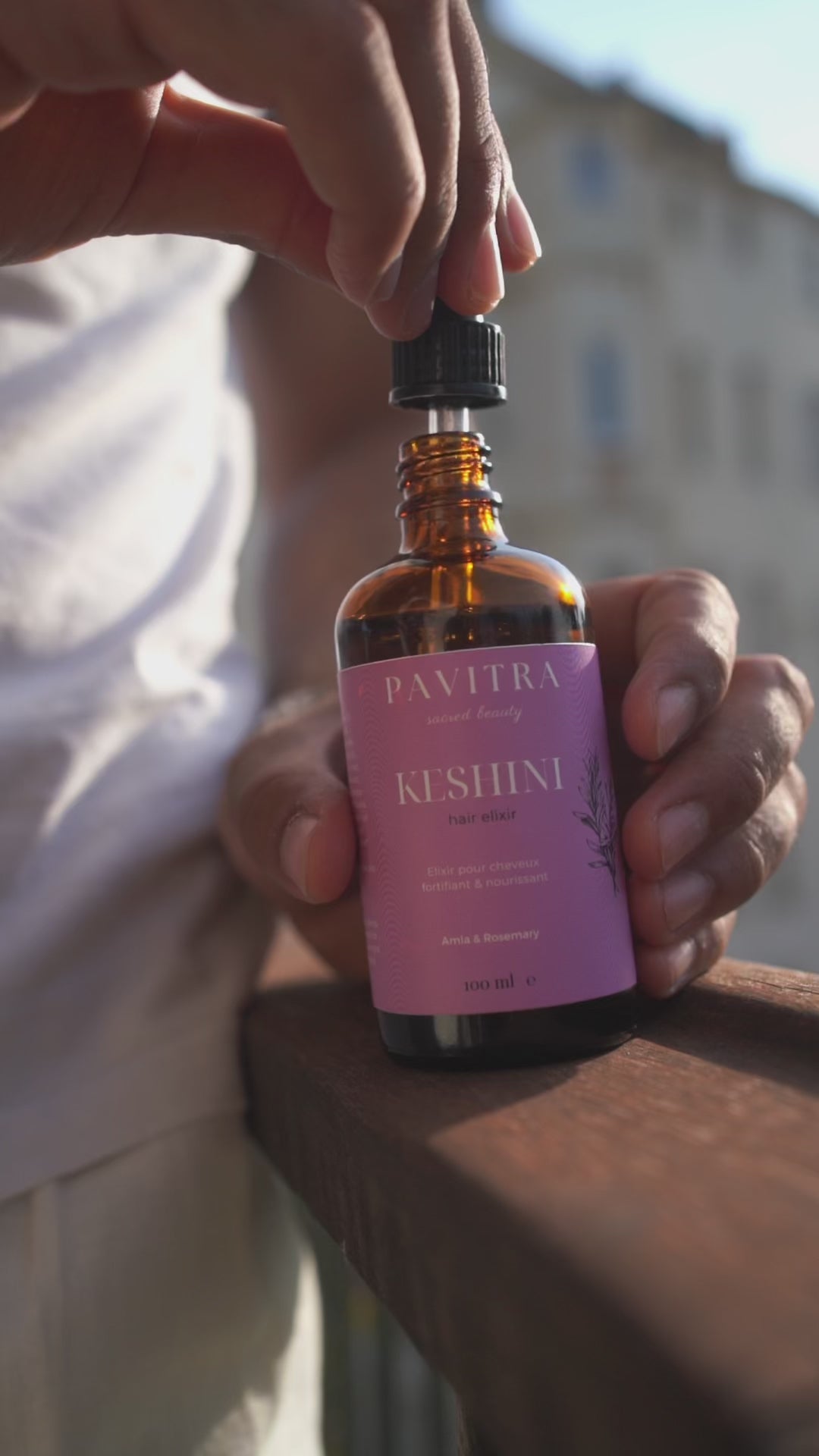 Amla & rosemary ayurvedic hair oil